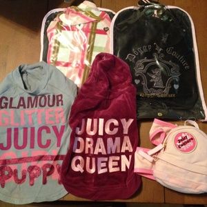 Juicy couture dog bundle for @dodgerrus