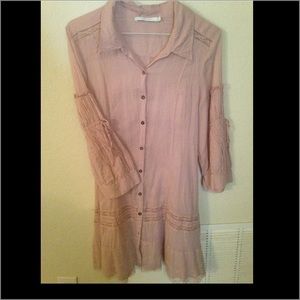 Lauren Vidal gauze dress