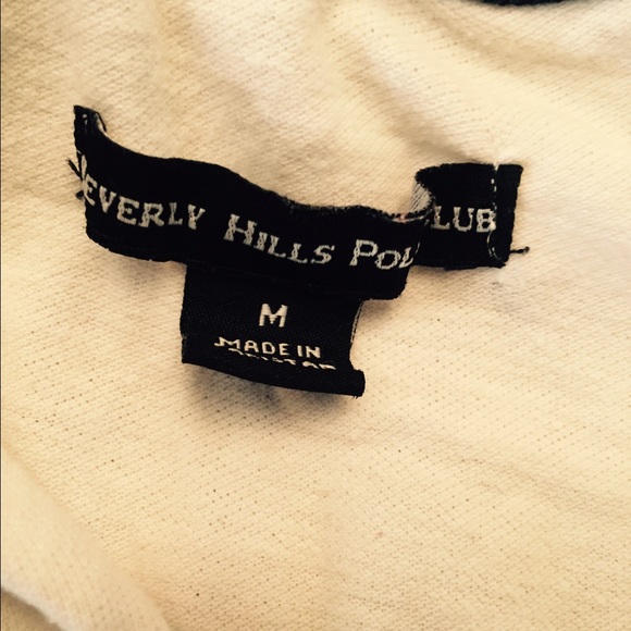 White polo shirt! Worn once! - Picture 2 of 3