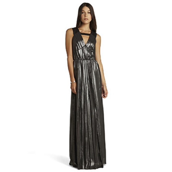 BCBG Generation Pleated Maxi Dress