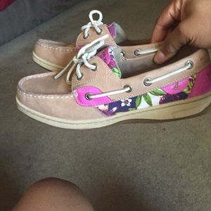 Floral Sperrys