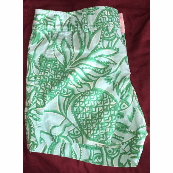 Green shorts