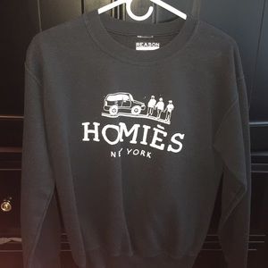Black Homiēs Crew Neck