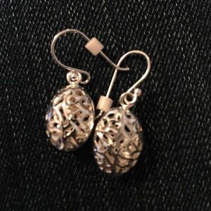 Silver Brighton earrings
