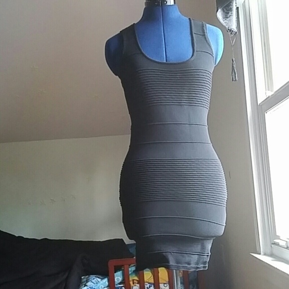 Figure fitting bandage dress SEE THE BACK