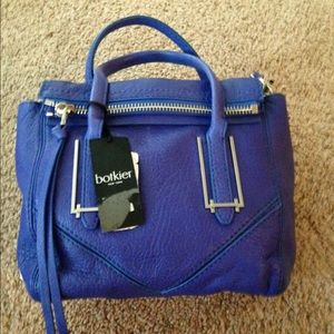 Botkier leather crosssbody blue bag. NWT