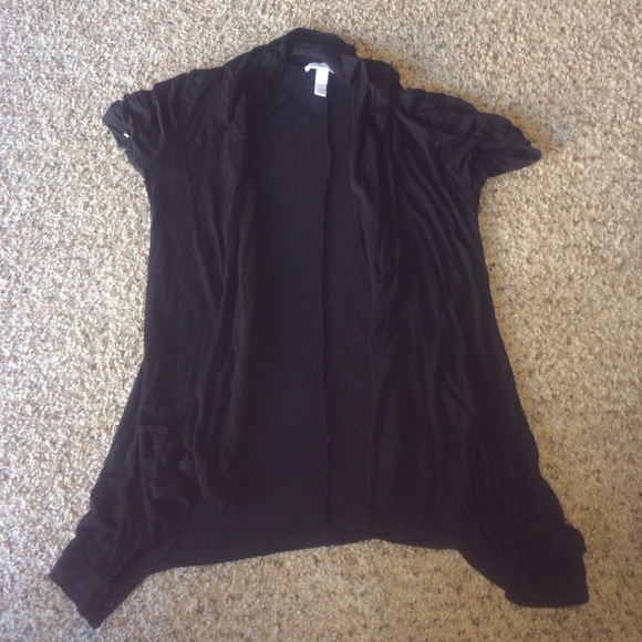 short sleeve cardigan