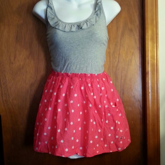 Hollister polka dot dress