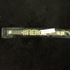 Bcbgeneration affirmation bracelet "#fierce"