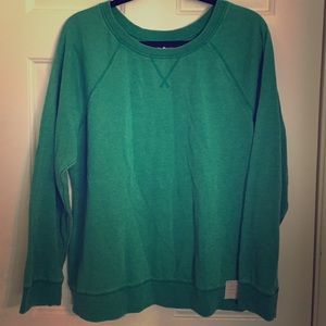 Green sweatshirt