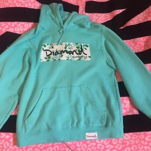 women's diamond supply co hoodie