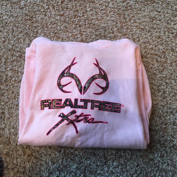 Pink realtree hoodie.