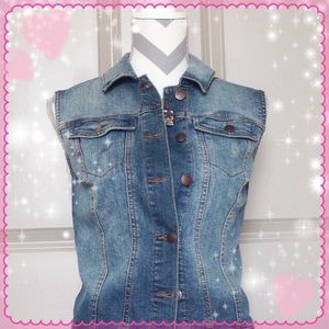 Denim vest