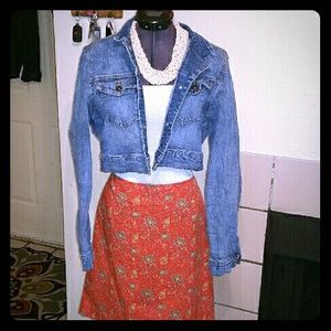 Cute blue jean jacket