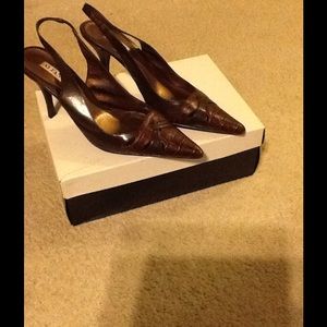 Alfani Multi-colored Slingback high heels