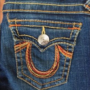True Religion Boot Cut Jeans Girls Sz 12