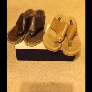 Karen Scott Wedge Heeled Sandals