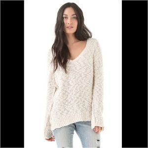 Free People Shaggy Knit Sweater