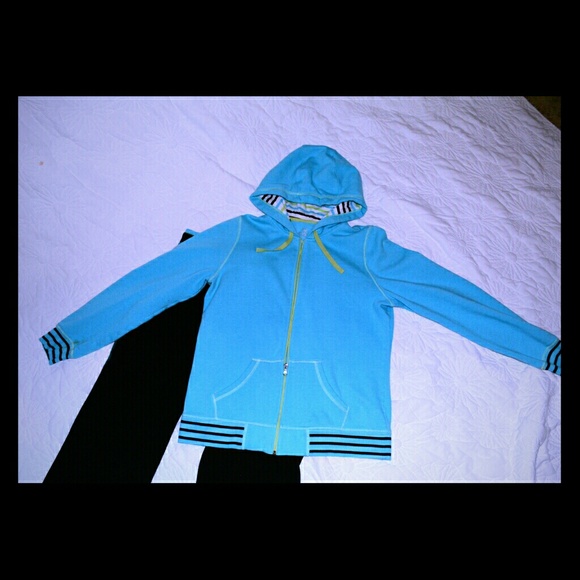 Sweat pants and jacket