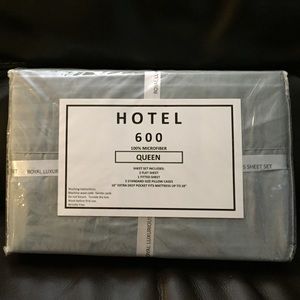 Queen Sheet Set- Grey