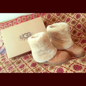 Patten style Ugg Boots