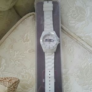 NFL sports watch Seahawks football white bling