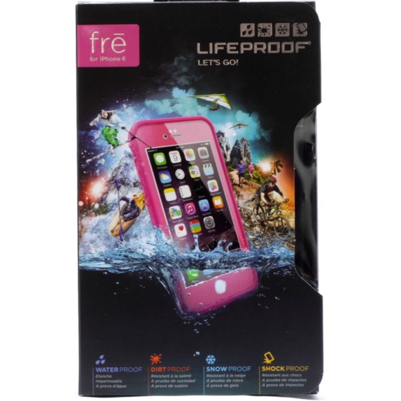Brand new pink lifeproof case