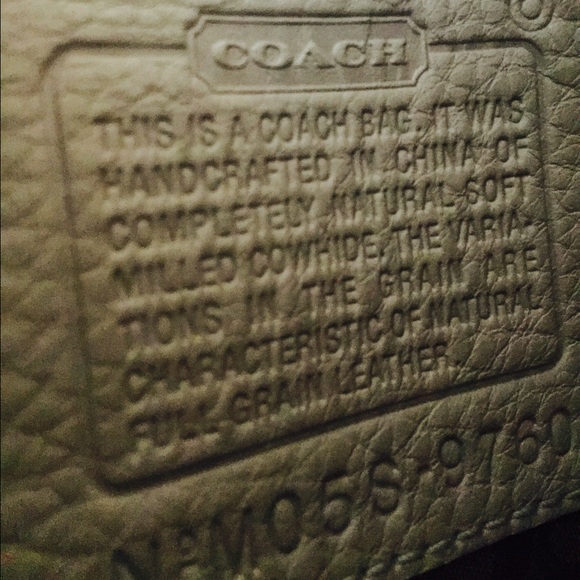 Authentic COACH purse - Picture 3 of 3