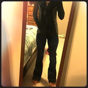 Dark Blue Vanity Bootcut Jeggings