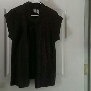 Black and Brown Sweater