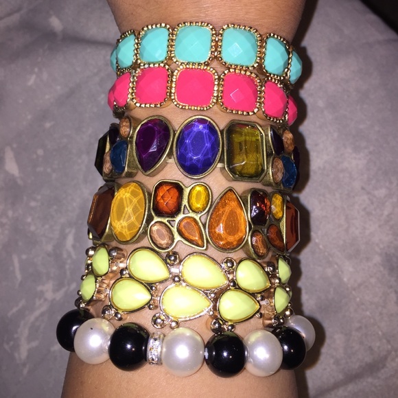 Jewelry - ARM CANDY - BRACELET BUNDLE - 6 colorful pieces!