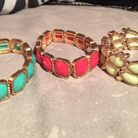 ARM CANDY - BRACELET BUNDLE - 6 colorful pieces! - Picture 2 of 4