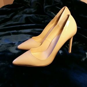 Nude Sexy Point Toe Pump