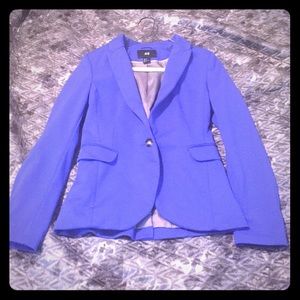 H&M royal blue blazer size xsmall 4