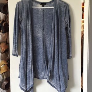 Blue/gray light cotton Cardi