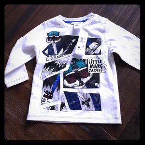 NWT Marc Jacobs toddler boys long sleeve shirt.