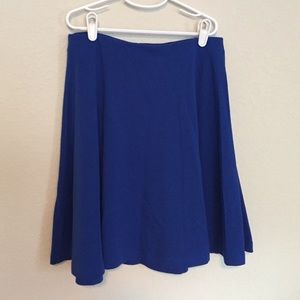 Royal Blue Skater Skirt
