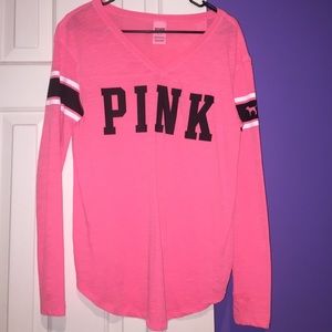 Victoria's Secret Pink Long Sleeve Shirt