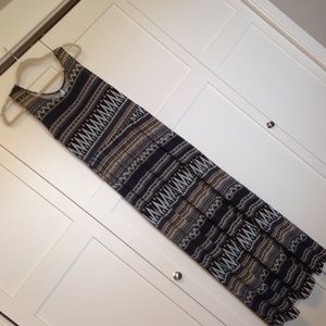 Aztec maxi dress NWOT