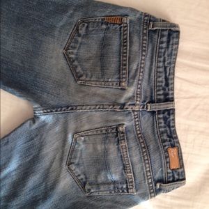 Paige Flare Low Rise Jean Sz 25 Benedict Canyon