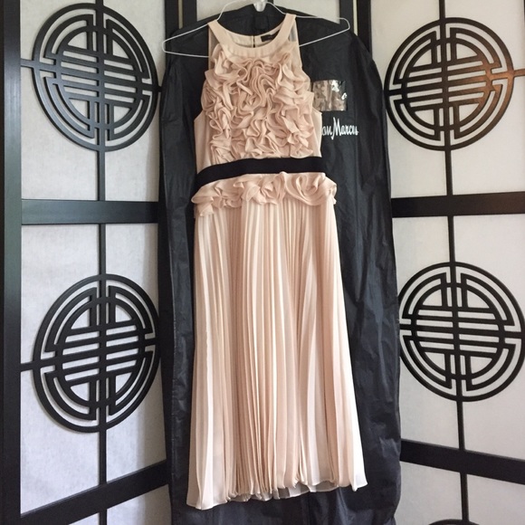 Beige and black cocktail dress new