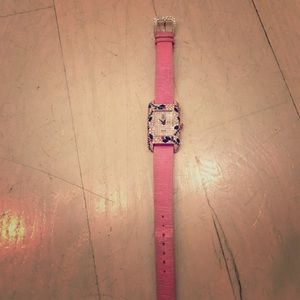 Victoria Wieck Beverly hills pink watch