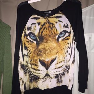 forever 21 Tiger shirt