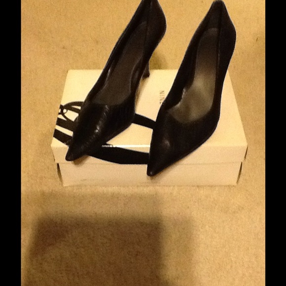 Nine West Croc Heels