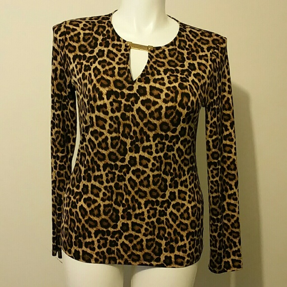 Animal print top Michael Kors