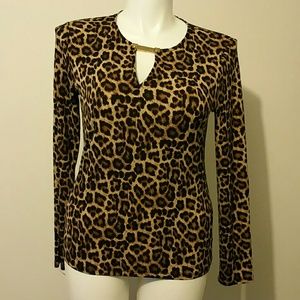 Animal print top Michael Kors