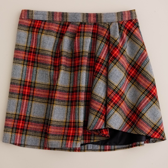 J. Crew Dresses & Skirts - NWT J. Crew Fireside Plaid Town Mini skirt