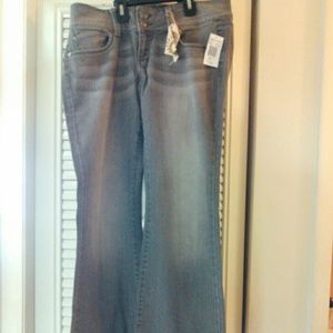 Cute Vanilla Star Grey flair jeans