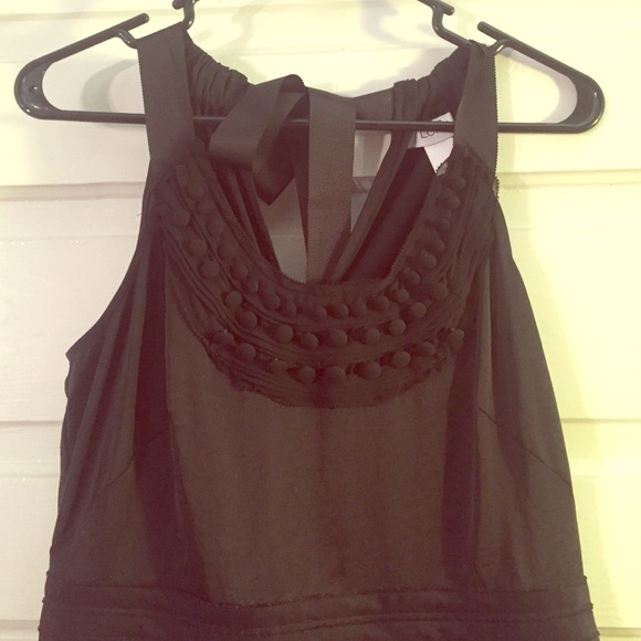 Delicate black dress