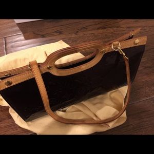 LV Monogram Vernis Rocbury Drive Handbag